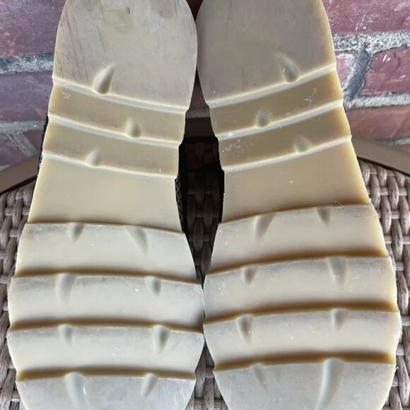 STELLA MCCARTNEY Sz 9.5 40 Vegan Mesh Snakeskin Platform Espadrille Sneakers - Picture 7 of 7